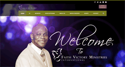 Desktop Screenshot of faithvictoryministries.org